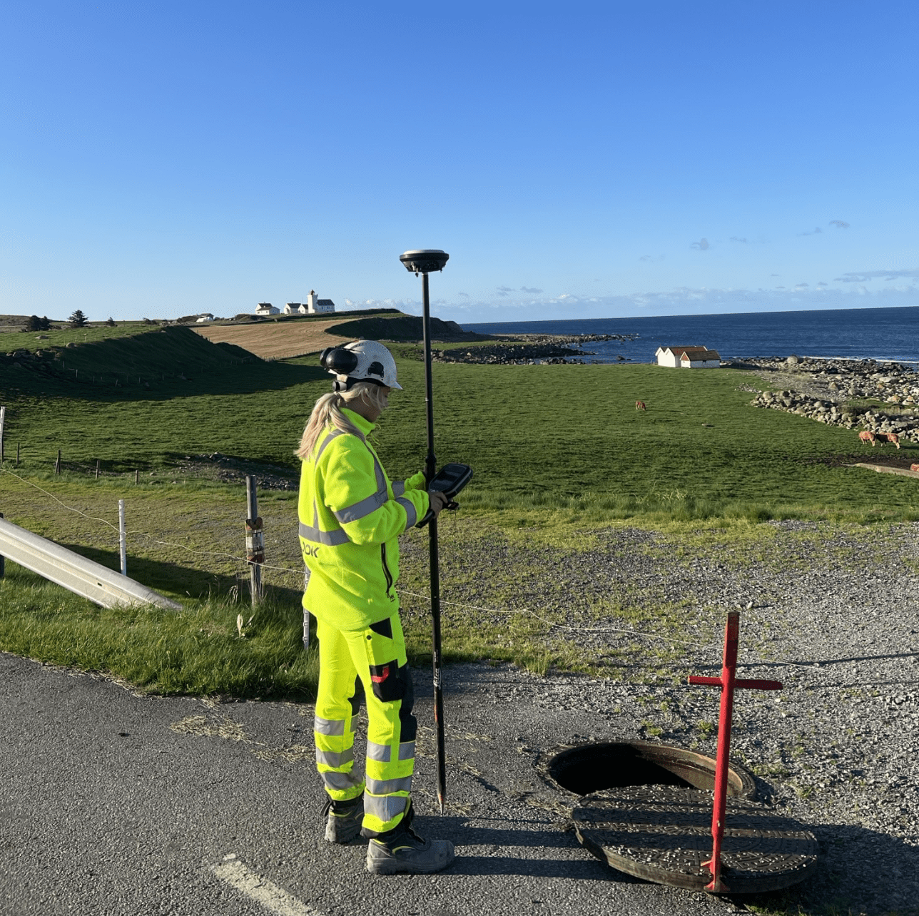 låndmaling før byggeprosessen