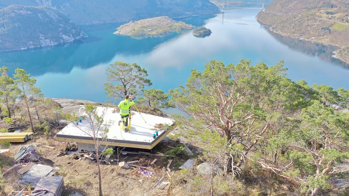 landmåling, kartlegging med geomatikk